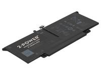 Schwarze rechteckige Laptop-Batterie mit der Bezeichnung 