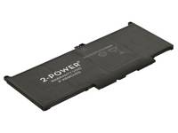 2-power Main Battery Pack Dell Latitude 7300 7400 - Batterie - 60 mAh