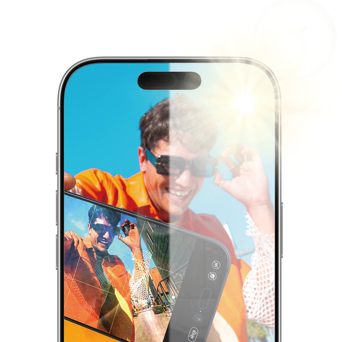 PanzerGlass Anti-Reflective Armor Screen Protector iPhone 17/16 Pro