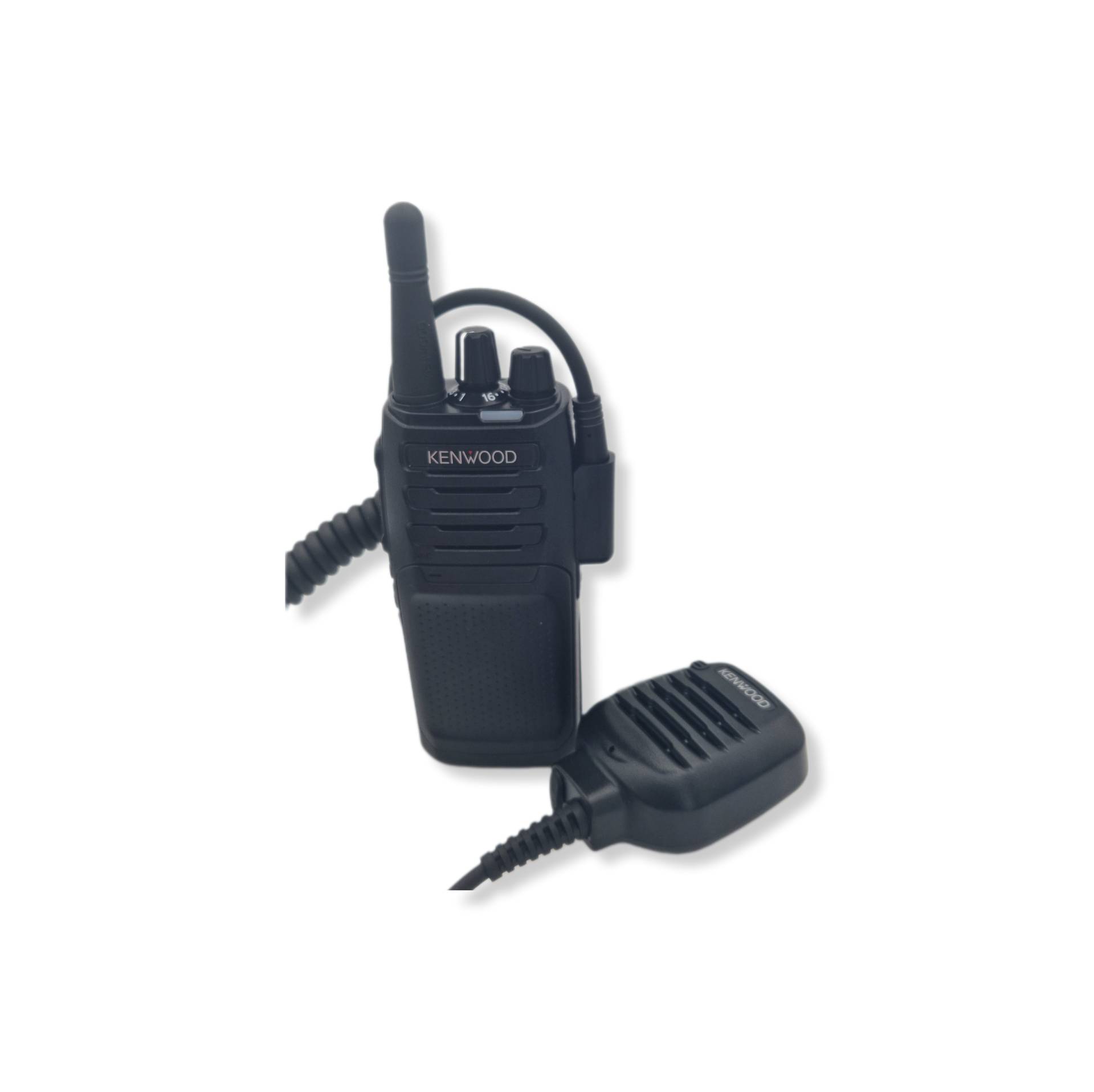 Set Kenwood NX-1x00AE3 mit robustem Lautsprecher-Mikrofon