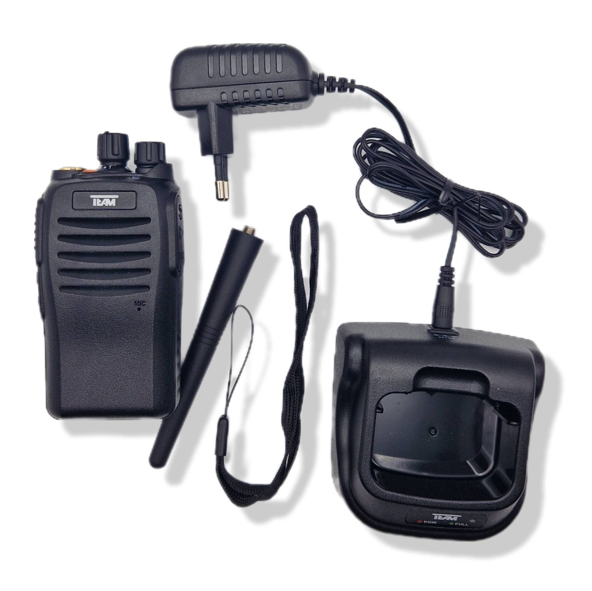 Set Team TeCom-IP3 mit spritzwassergeschütztem Lautsprechermikrofon