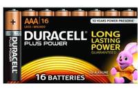 Duracell MN2400B16 - Einwegbatterie - AAA - Alkali - 1,2 V - 16 Stück(e) - 44 mm