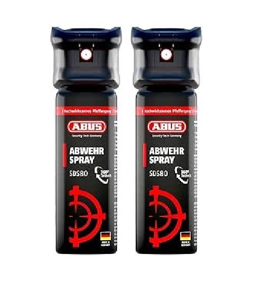 Abwehrspray SDS80 zur Tierabwehr, 2er Set