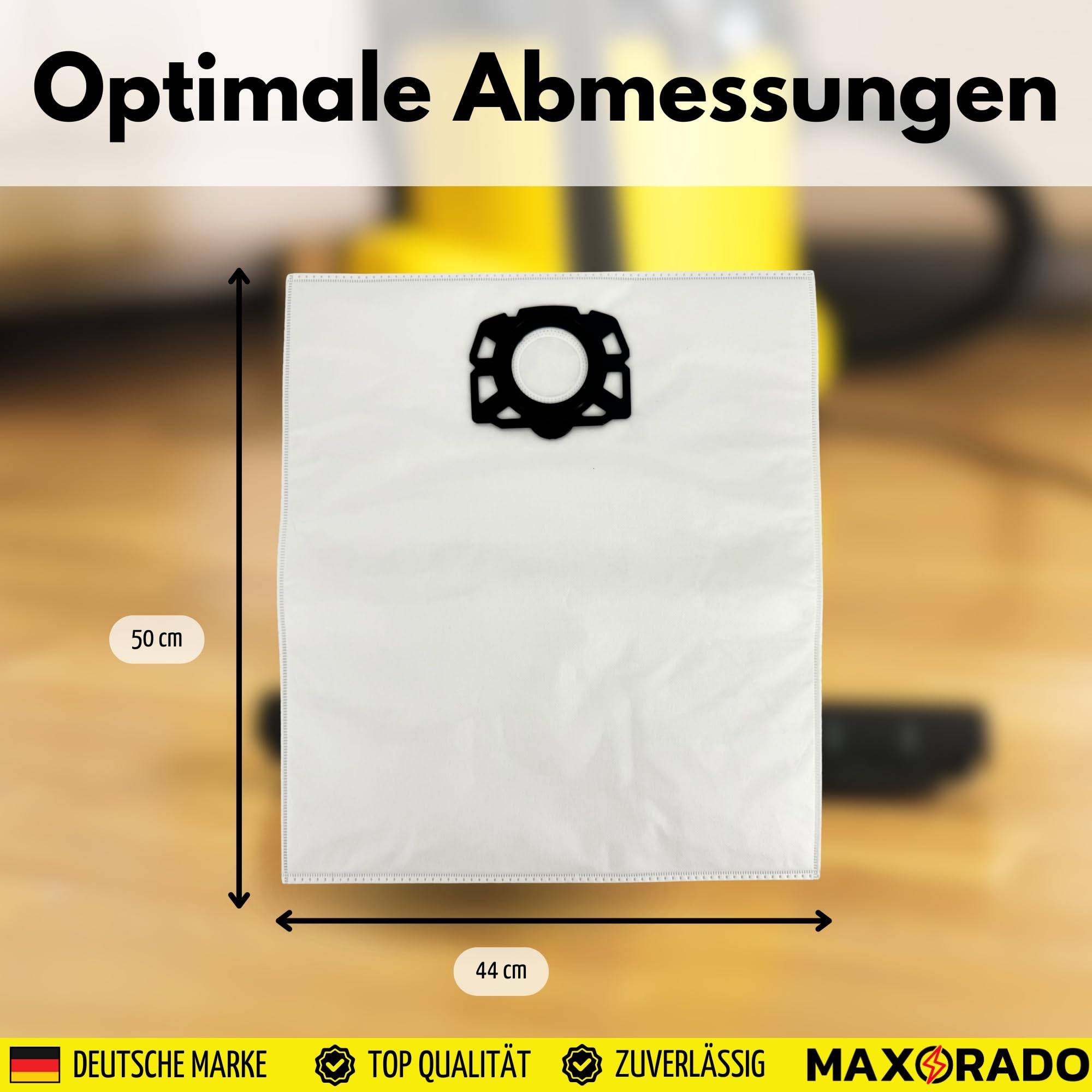 10 x Staubsaugerbeutel für Kärcher MV4 MV5 MV6 WD4 WD5 WD6 2.863-006.0