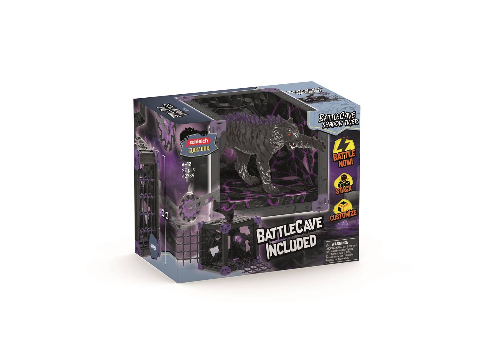 Schleich 42739 - BattleCave Schattentiger - ELDRADOR CREATURES
