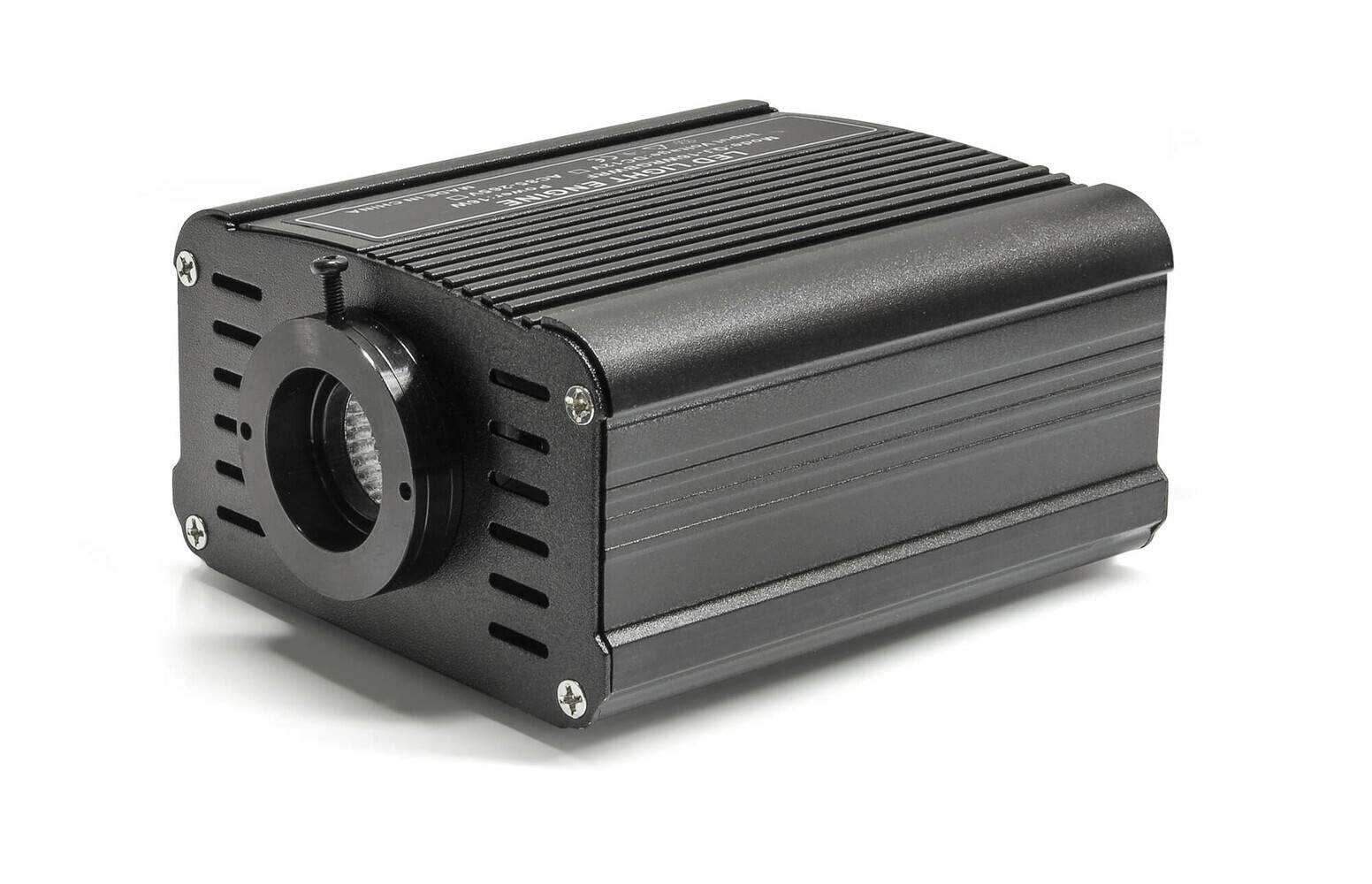 LED Universum LWL-RGBW-Sternenhimmelset mit Funkfernbedienung und Netzteil mit 150 Lichtpunkten, 16W Lichtgenerator für Decken aller Art für Sauna