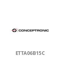 Conceptronic ETTA06B15C 3-in-1 USB-C-Datenkabel, 1,5 m, 100 W Schnellladung, USB 2.0, 5 A, mit E-Mark-Chip, 1,5 m, USB A/USB C, 3 x USB C, USB 2.0