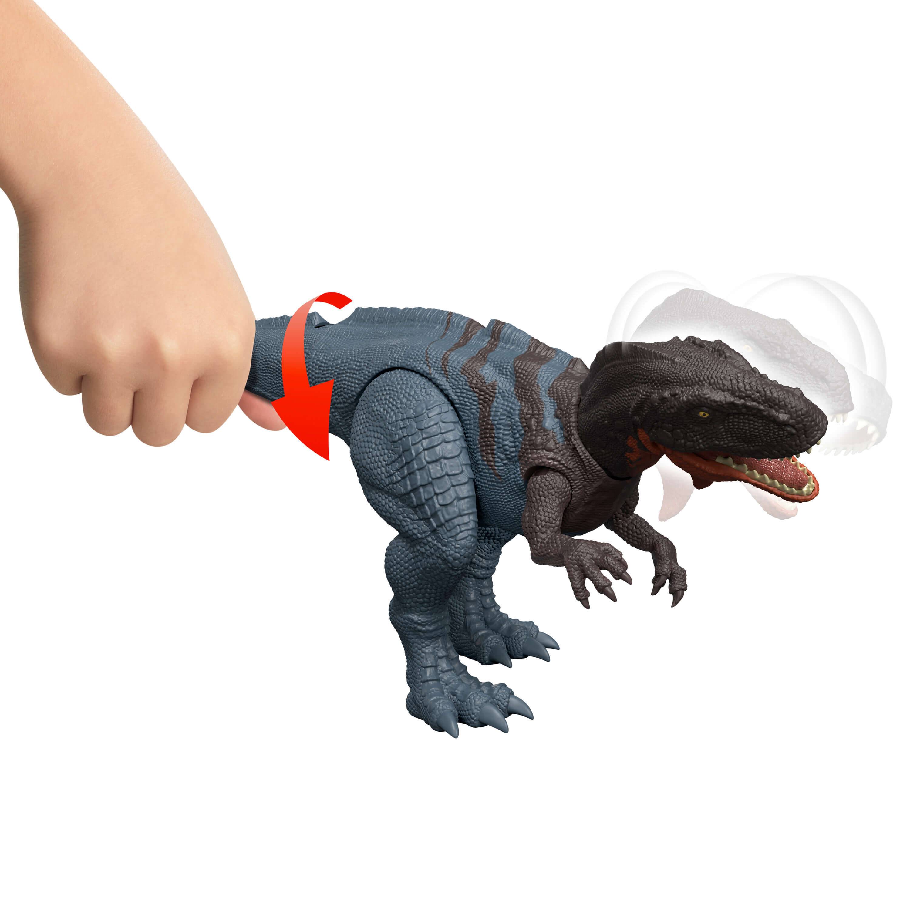 Mattel JGB87; JGB91 - Jurassic World Wild Roar Abelisaurus - % OS %