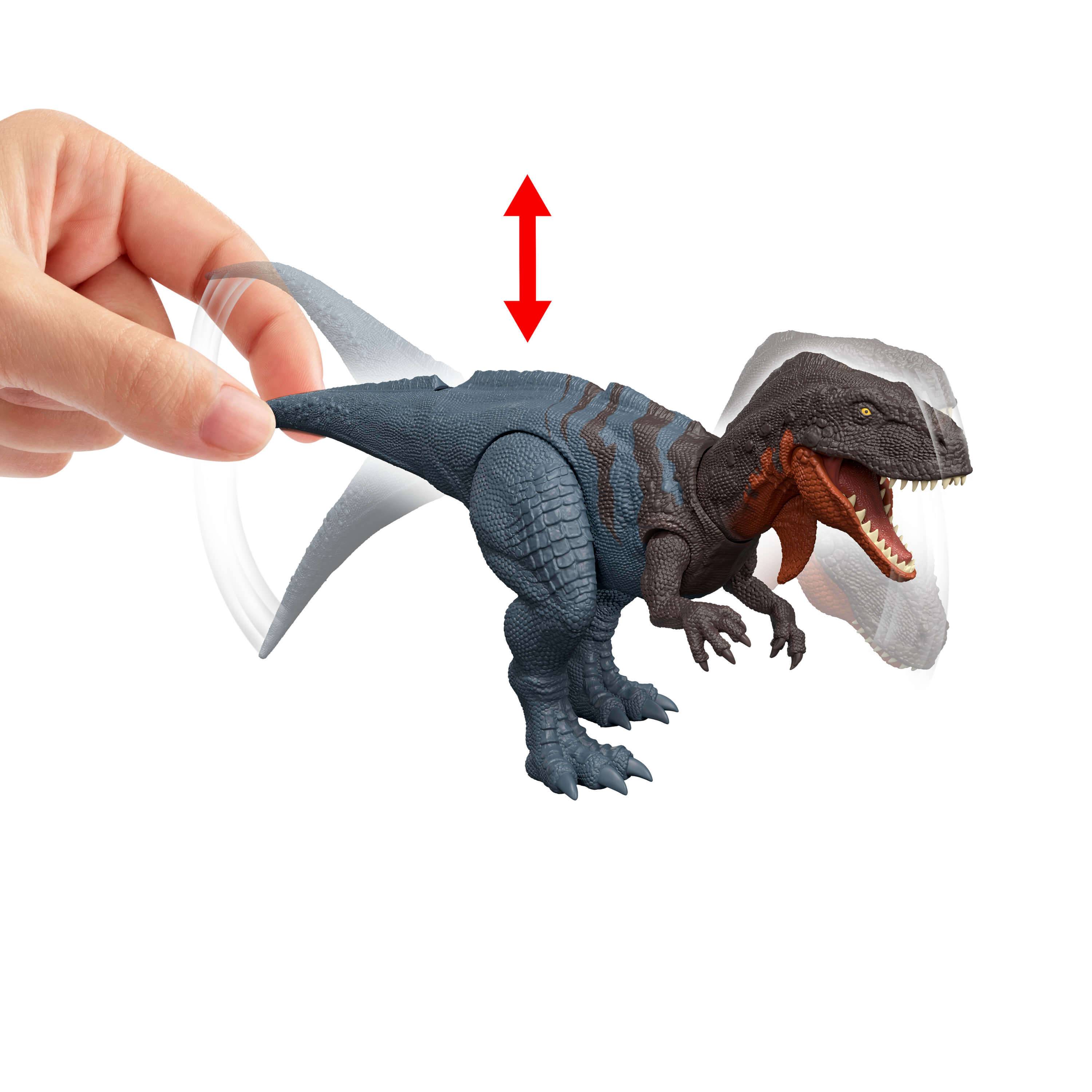 Mattel JGB87; JGB91 - Jurassic World Wild Roar Abelisaurus - % OS %
