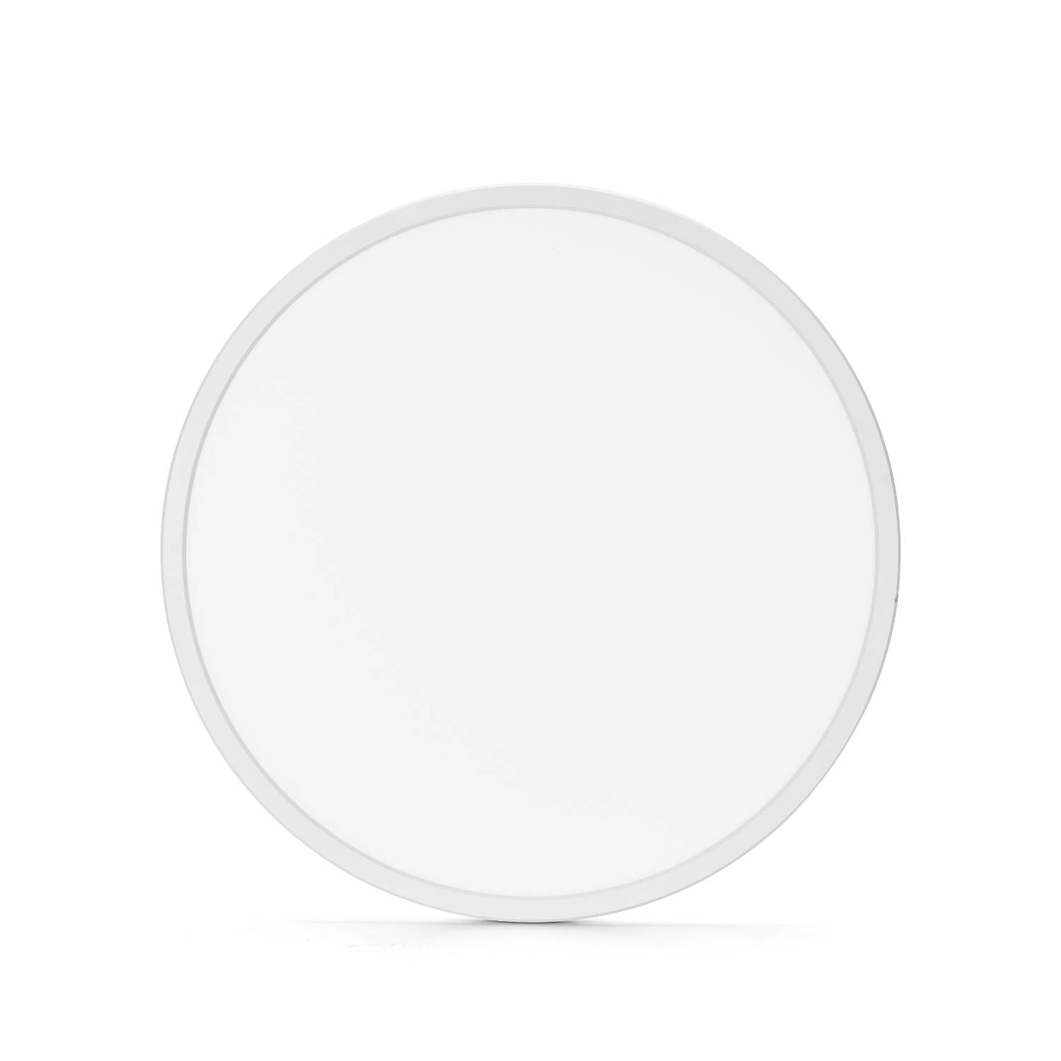 LED Universum LED Deckenleuchte flach rund weiß 18W kaltweiß 6500K 2400lm Ø293xH26mm IP44