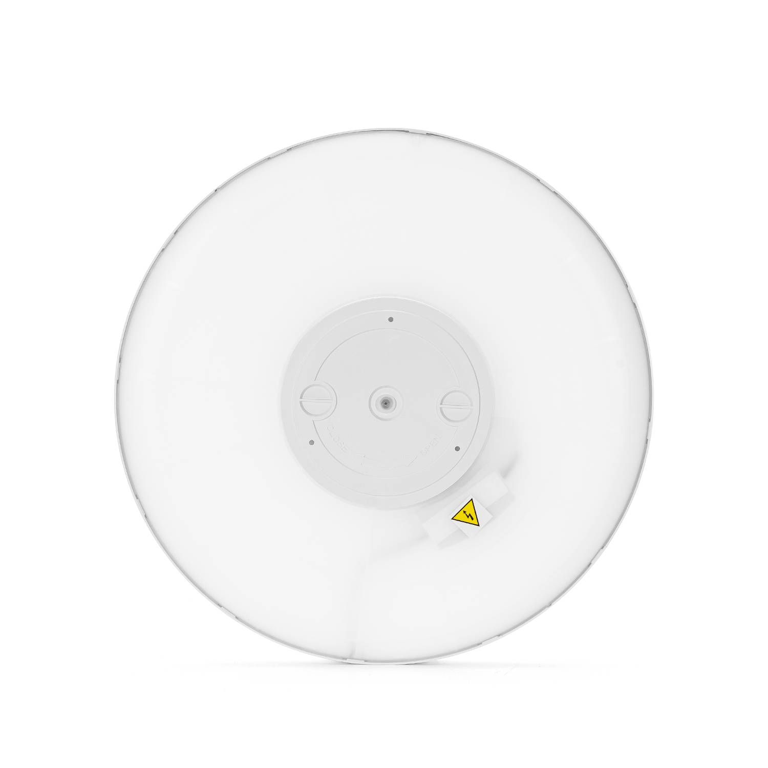 LED Universum LED Deckenleuchte flach rund weiß 40W kaltweiß 6500K 5700lm Ø540xH30mm IP44