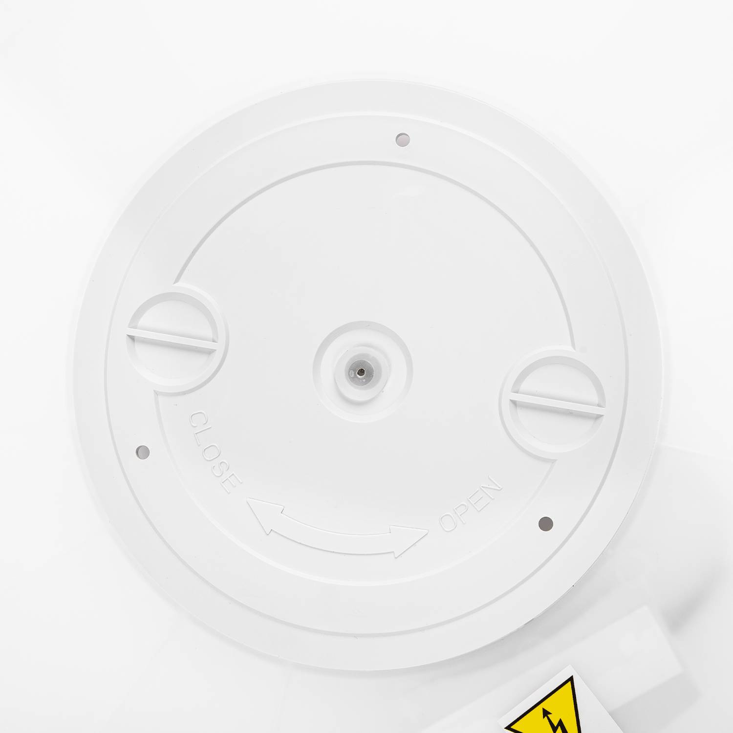 LED Universum LED Deckenleuchte flach rund weiß 40W kaltweiß 6500K 5700lm Ø540xH30mm IP44