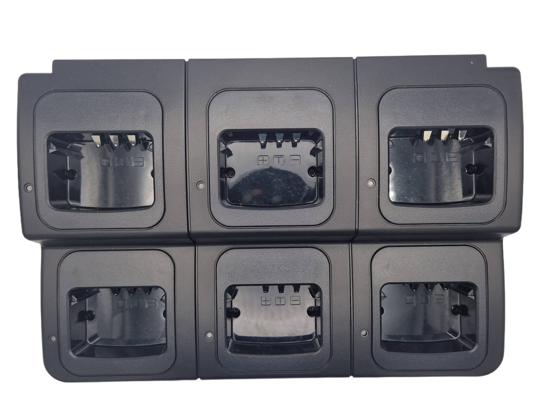 funkKRAFT MultiCharge 6X Pro - Mehrfachlader für Kenwood NX-1000, TK-3701, TK-3501