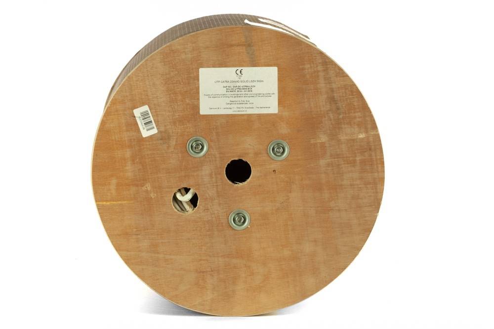 Danicom - DANICOM CAT6A U/UTP 500m Flexibel - PVC (Fca)