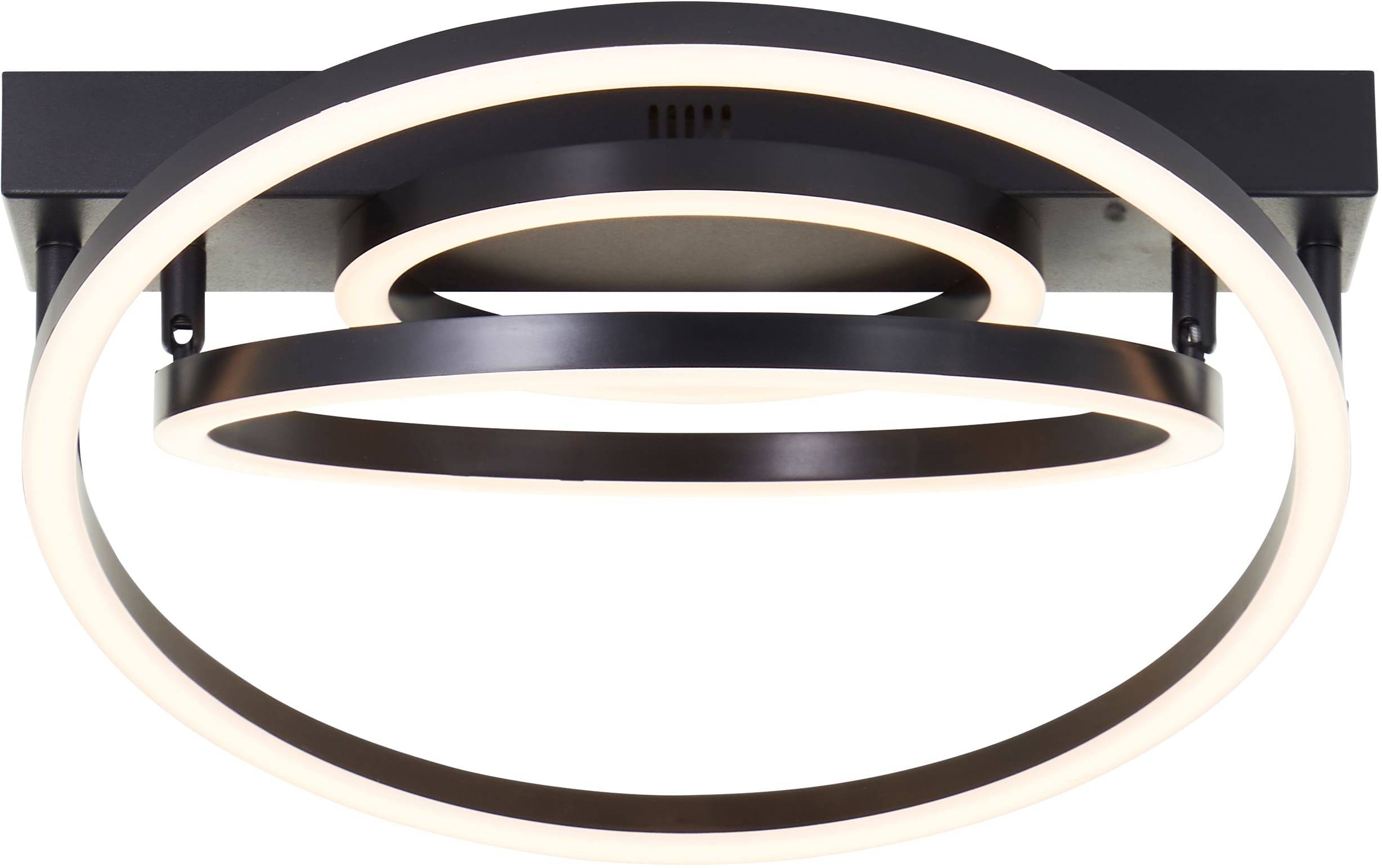 BRILLIANT LED-Deckenleuchte Pedley, 29,8 W, 3000 K, EEK: E, 3800 lm, IP20, schwarz