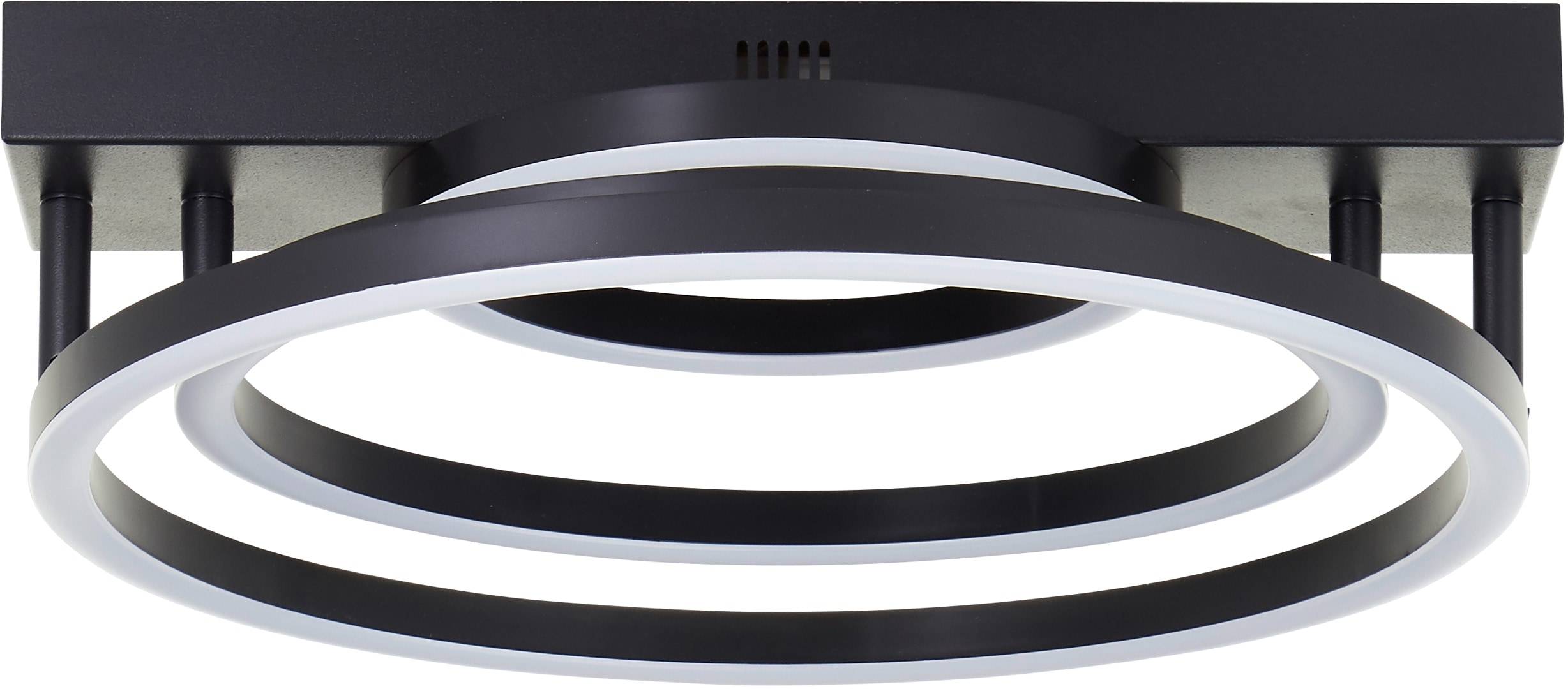 BRILLIANT LED-Deckenleuchte Pedley, 29,8 W, 3000 K, EEK: E, 3800 lm, IP20, schwarz