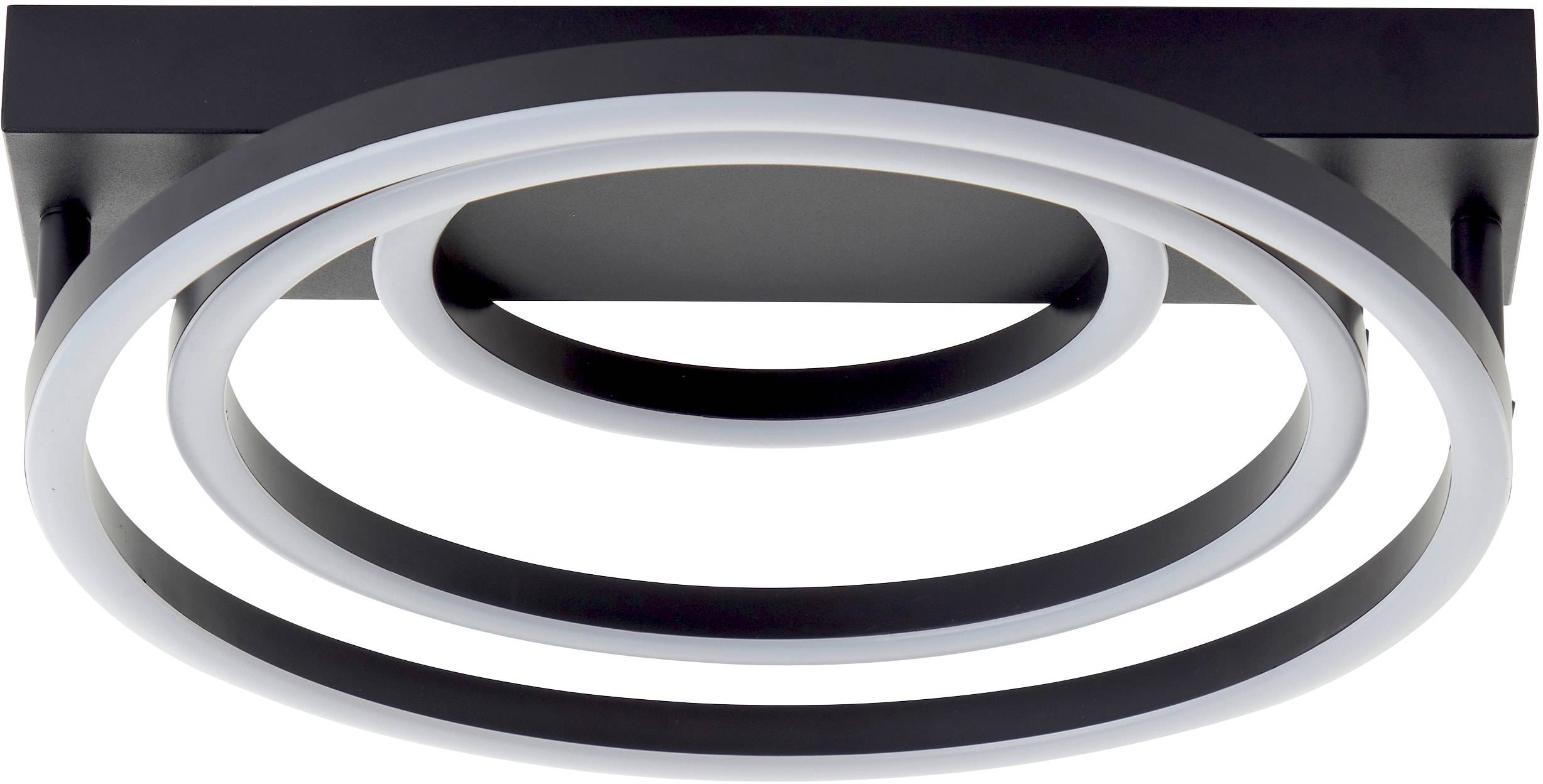 BRILLIANT LED-Deckenleuchte Pedley, 29,8 W, 3000 K, EEK: E, 3800 lm, IP20, schwarz