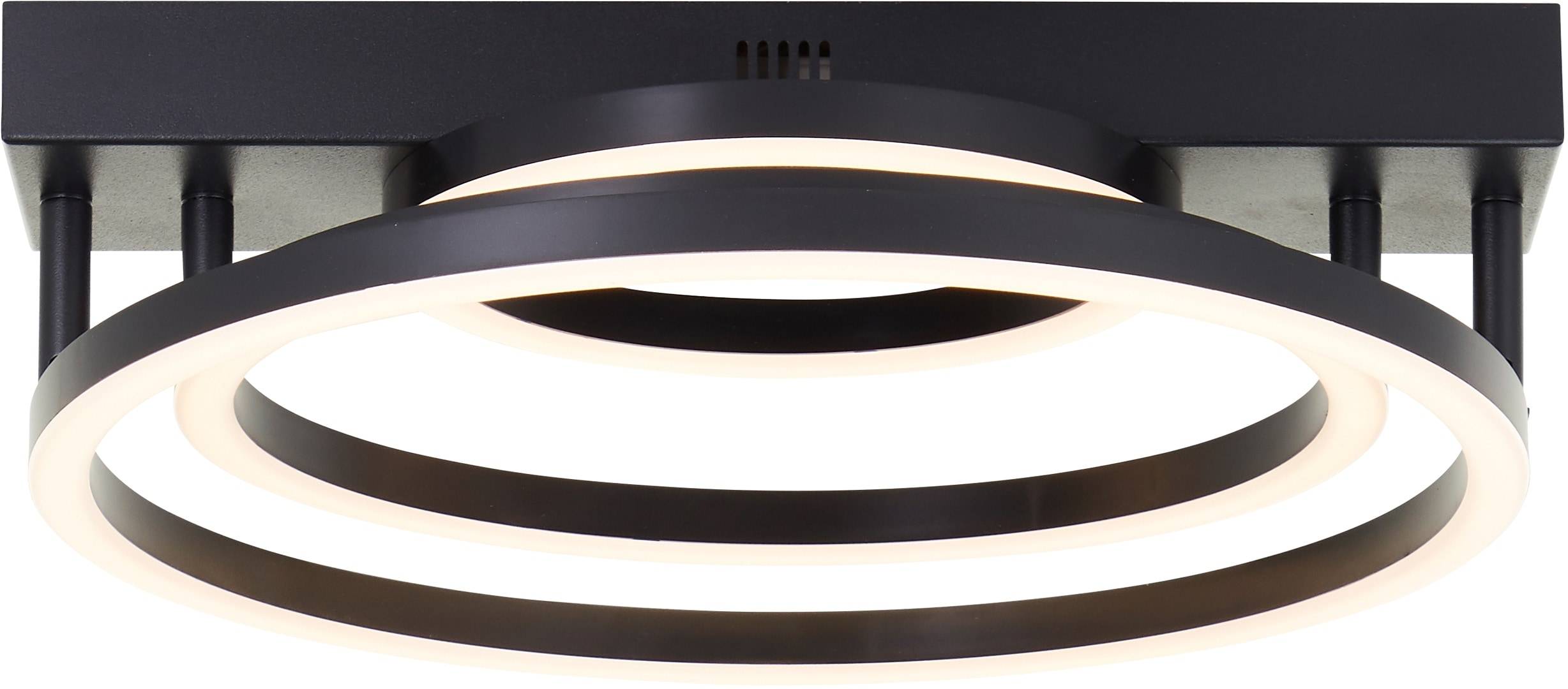 BRILLIANT LED-Deckenleuchte Pedley, 29,8 W, 3000 K, EEK: E, 3800 lm, IP20, schwarz