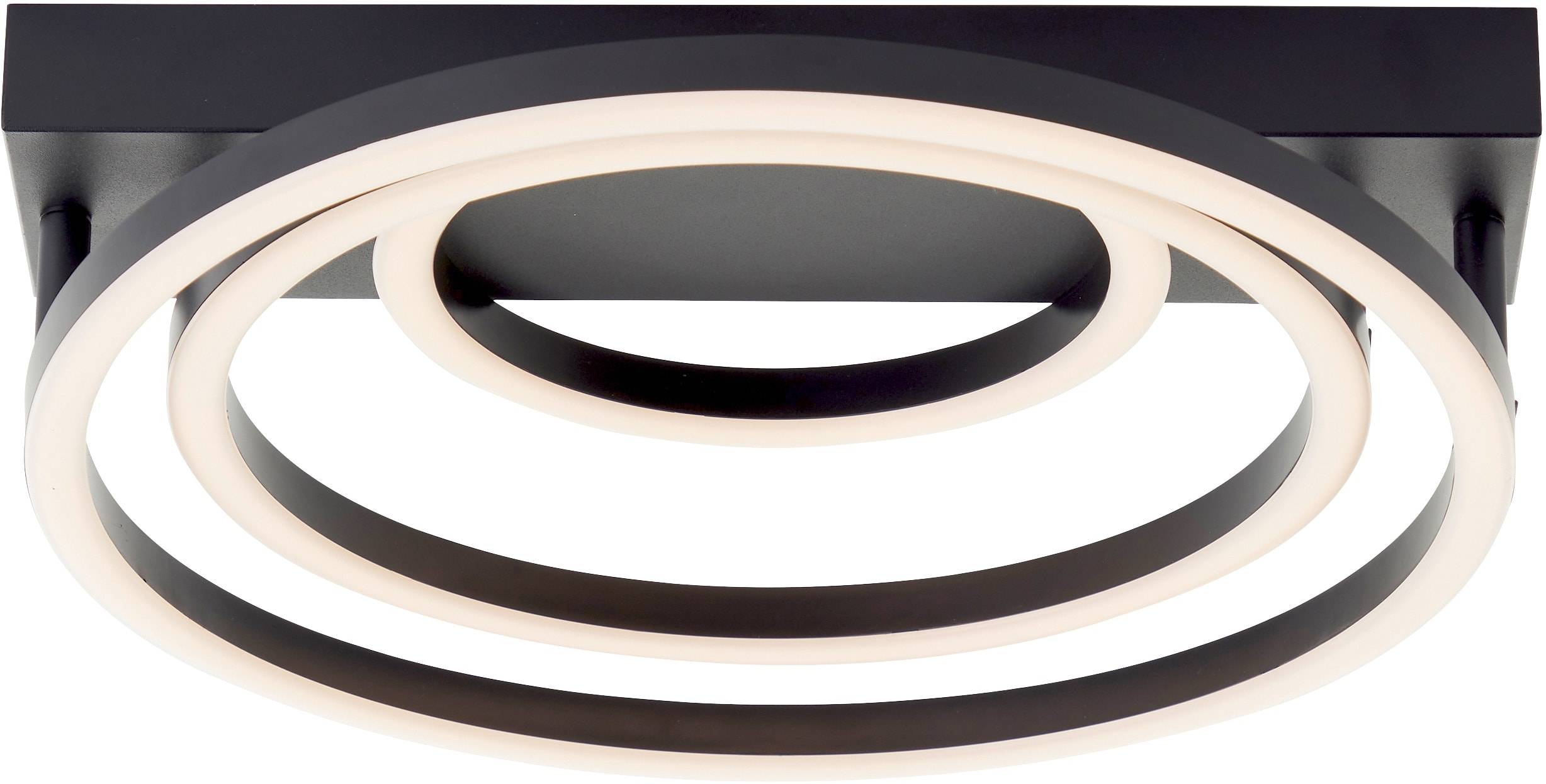 BRILLIANT LED-Deckenleuchte Pedley, 29,8 W, 3000 K, EEK: E, 3800 lm, IP20, schwarz