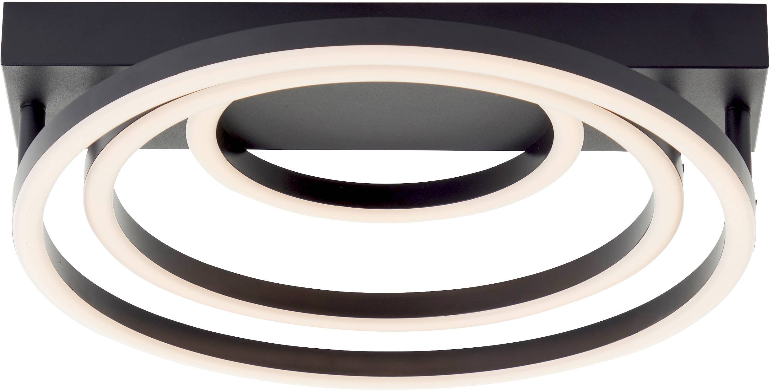 BRILLIANT LED-Deckenleuchte Pedley, 29,8 W, 3000 K, EEK: E, 3800 lm, IP20, schwarz