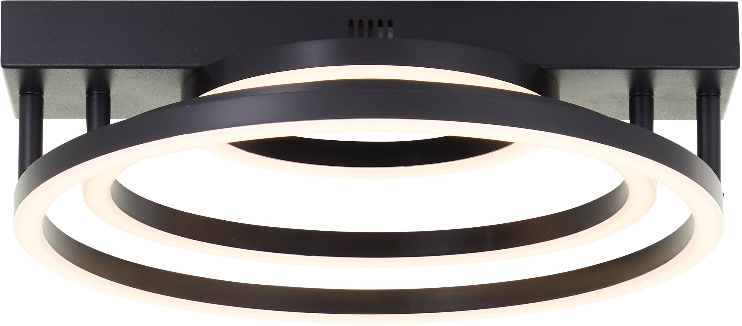 BRILLIANT LED-Deckenleuchte Pedley, 29,8 W, 3000 K, EEK: E, 3800 lm, IP20, schwarz