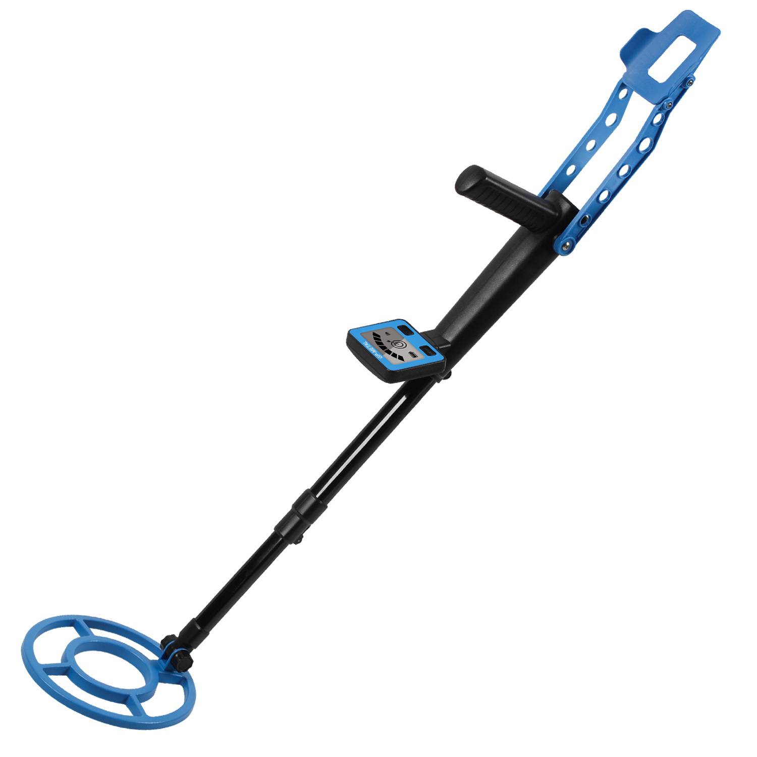 Metalldetektor Kit für Erwachsene Multifunktionaler Profi-Detektor Metallsuchgerät wasserdichte Spule für Größere Tiefe, mit Schaufel und Traget