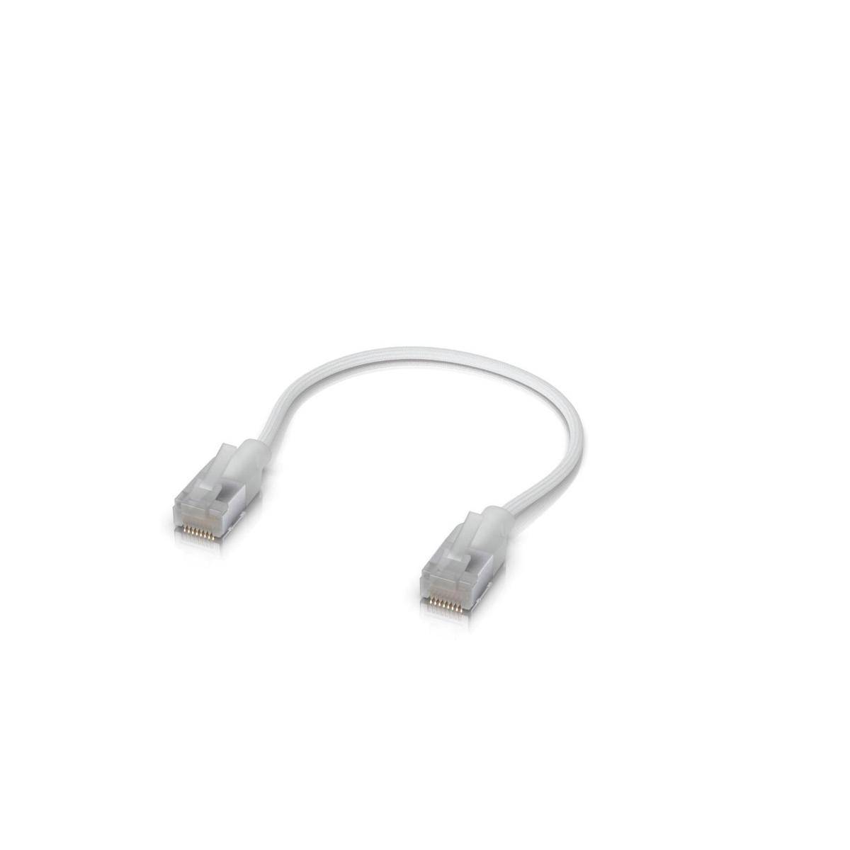 UACC-CABLE-PATCH-EL-C6A-0.15M-W - Patchkabel Cat.6a, S/FTP, 0.15m, weiß