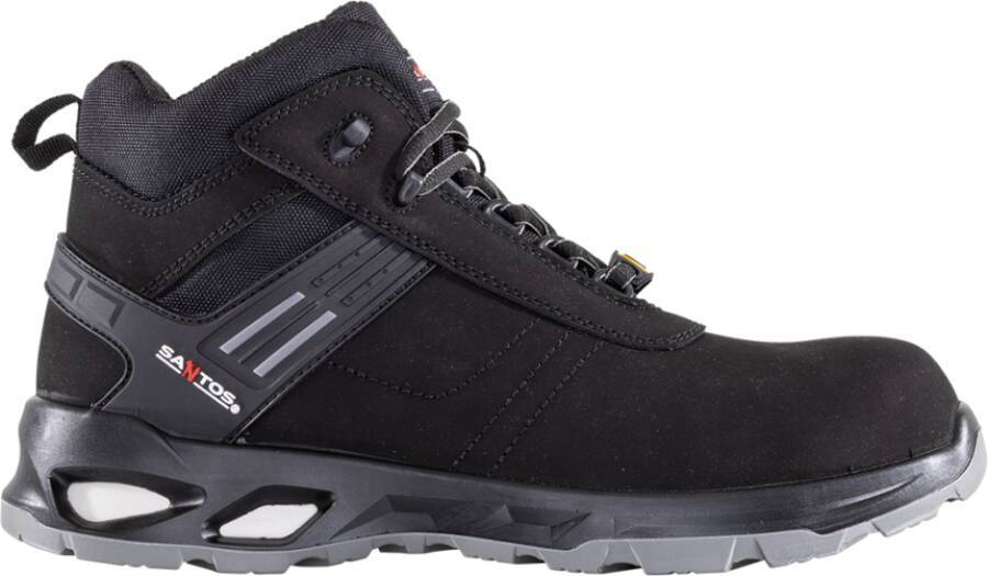 Sicherheitshalbschuh/-hochschuh S3S Ergo Plus/Balance Plus ESD S42-40 Größe 40 Farbe schwarz Typ Hochschuh Modell Bala