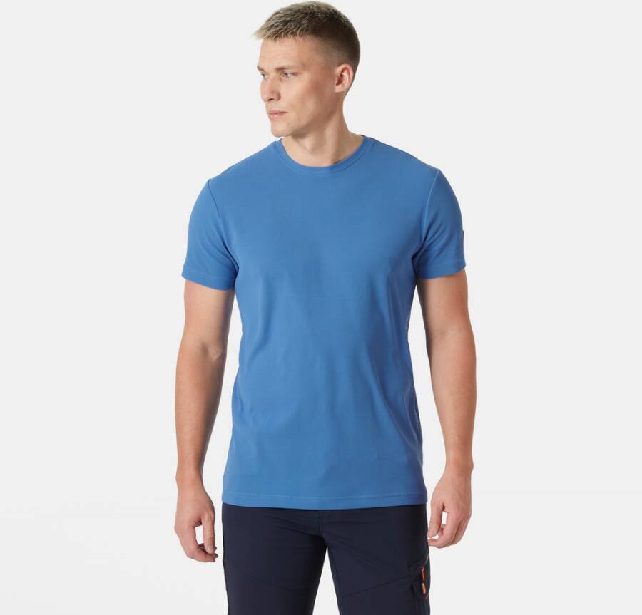 T-Shirt TECH 79249_558-M Größe M Farbe steinblau
