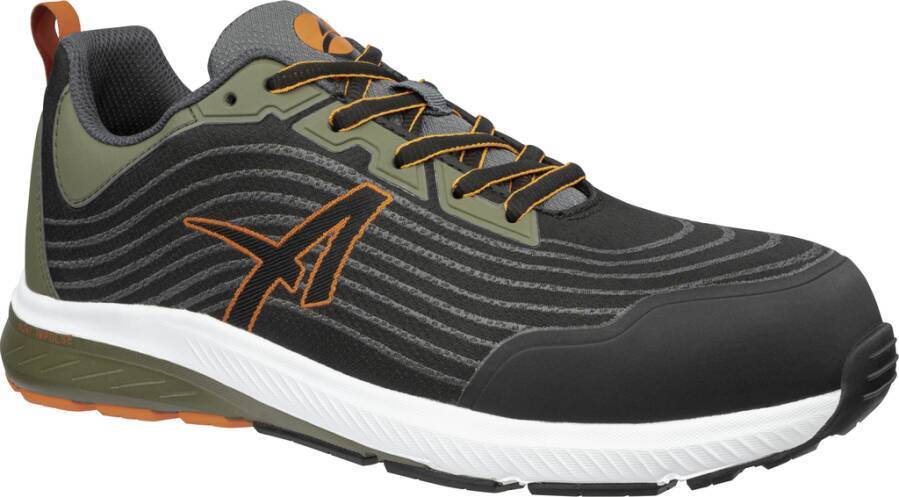 Sicherheitshalbschuh S1PS WAVE IMPULSE LOW 646440-44 Größe 44 Farbe schwarz/oliv Typ Halbschuh Modell WAVE IMPULSE LOW