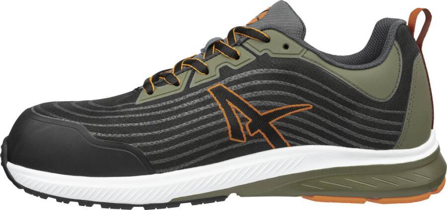 Sicherheitshalbschuh S1PS WAVE IMPULSE LOW 646440-47 Größe 47 Farbe schwarz/oliv Typ Halbschuh Modell WAVE IMPULSE LOW