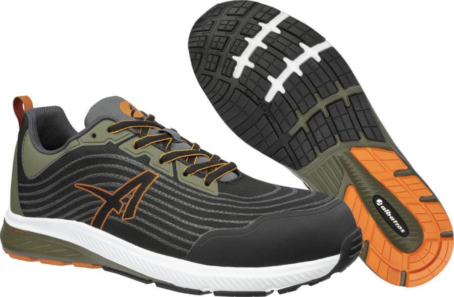 Sicherheitshalbschuh S1PS WAVE IMPULSE LOW 646440-47 Größe 47 Farbe schwarz/oliv Typ Halbschuh Modell WAVE IMPULSE LOW