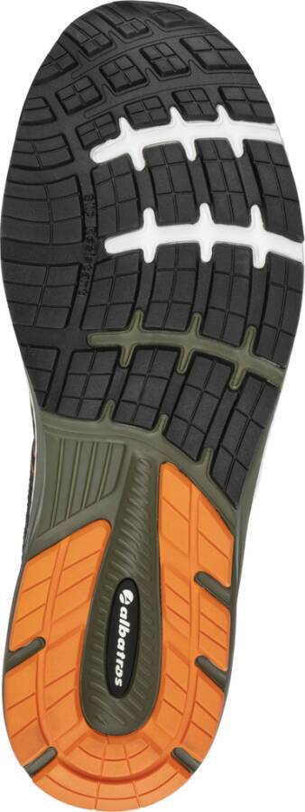 Sicherheitshalbschuh S1PS WAVE IMPULSE LOW 646440-44 Größe 44 Farbe schwarz/oliv Typ Halbschuh Modell WAVE IMPULSE LOW