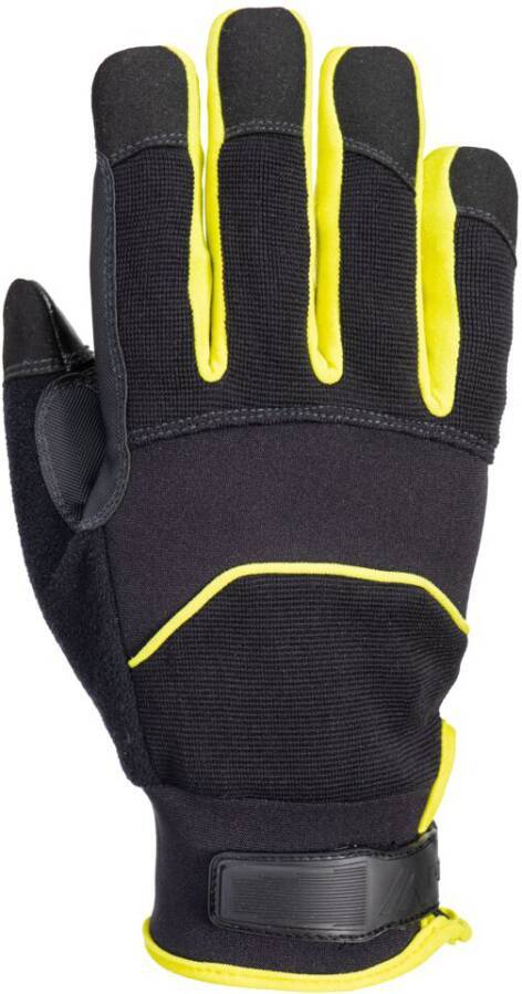 Nadelsicherer Handschuh A792BKYXXL Größe XXL Farbe schwarz/gelb Trägermaterial Nylon Gauge - Mat.-Stärke - mm Beschichtu