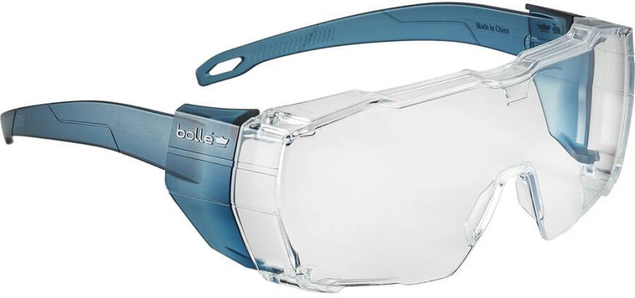 Überbrille SWIFT OTG SWIOTN10E Rahmen blau/klar Scheibe klar Scheibenkennzeichnung UL1.2 CT 1 CE Beschichtung PLATINUM L