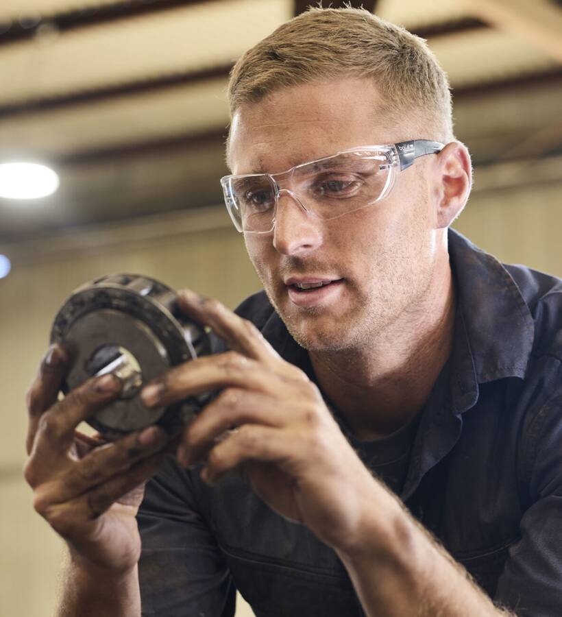 Schutzbrille SWIFT SWIFTN10E Rahmen klar Scheibe klar Scheibenkennzeichnung UL1.2 CT 1 CE Beschichtung PLATINUM LITE Ver