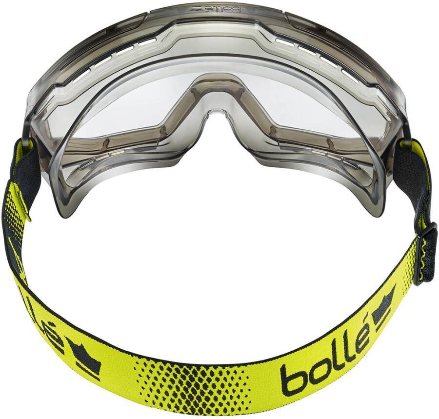 Vollsichtschutzbrille Globe GLOBEN10W Rahmen schwarz / kristall Scheibe klar Scheibenkennzeichnung 2C-1.2 1 9 BT CE Besc