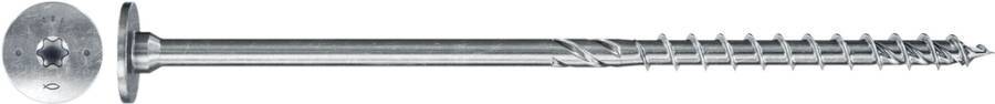 Holzbauschrauben PowerFast II Stufensenkkopf mit Innenstern TX, gvz, blau passiviert, Teilgewinde 566355 Norm FPF II-STP