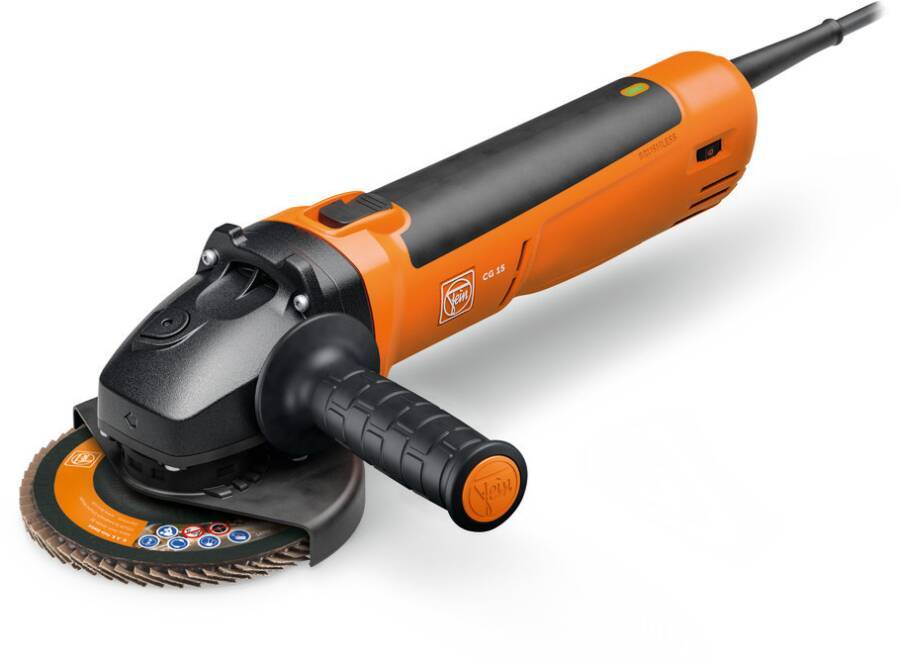 Compact - Winkelschleifer CG 15 - 125 BL 72250660000 Modell CG 15 - 125 BL Lieferumfang Schutzhaube, werkzeuglose Schne