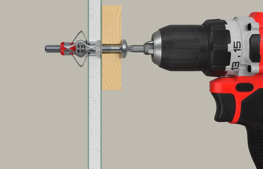 Hohlraum-Metalldübel DuoHM 572924 Typ Duo Hm 5 x 55 Bohrernenn-Ø 10 (d0) mm Plattendicke 9,5 - 30 (dp) mm Dübellänge 55