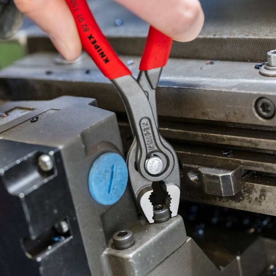 Front- und Seitengreifzange TwinGrip® 82 01 150 Ausführung für flache Werkstücke bis 6mm Länge 150 mm Arbeitsbereich 3-1