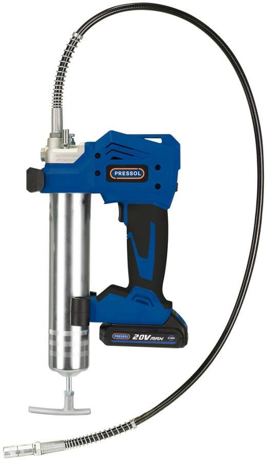 Akku-Fettpresse mit Zubehör 82643 Typ 20V-2000mAH Lieferumfang 2x 20 V Li-Ion Akkus (2000 mAh), Akku-Ladegerät 230 V, Ho