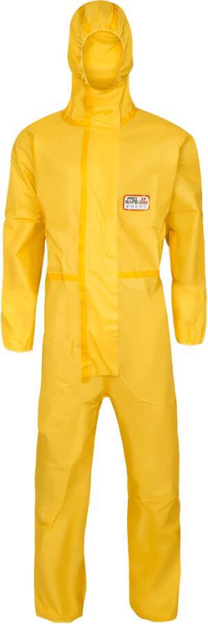 Schutzanzug ProSafe® XP3000 Overall PSXP-XL Größe XL Farbe gelb Ausführung ohne Füßlinge