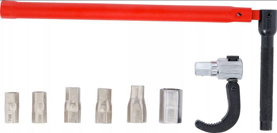 Standhahnmutternschlüssel-Satz 8-tlg. 74244