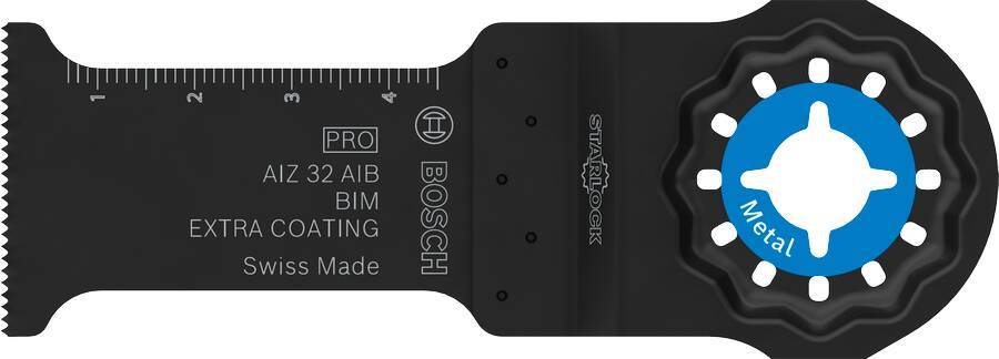 5 X Zubehör Multi-Cutter PRO mit Starlock-Aufnahme 2608669075 Typ AIZ 32 AIB Beschreibung Tauchsägeblatt PRO 32x50mm Mat