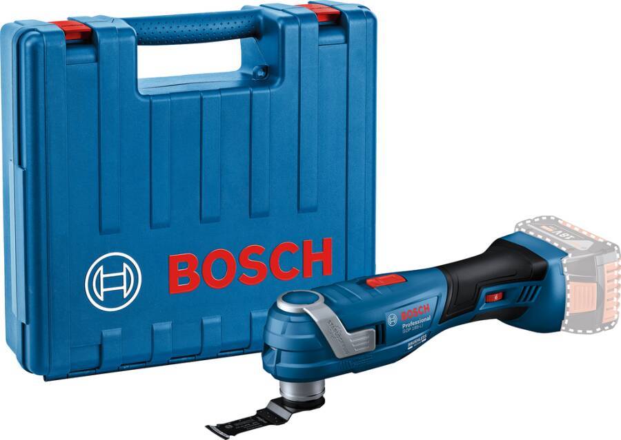 Akku-Multi-Cutter GOP 18 V-34 06018G2000 Typ Solo Opt. B Lieferumfang ohne Akku und ohne Ladegerät, Tauchsägeblatt Wood