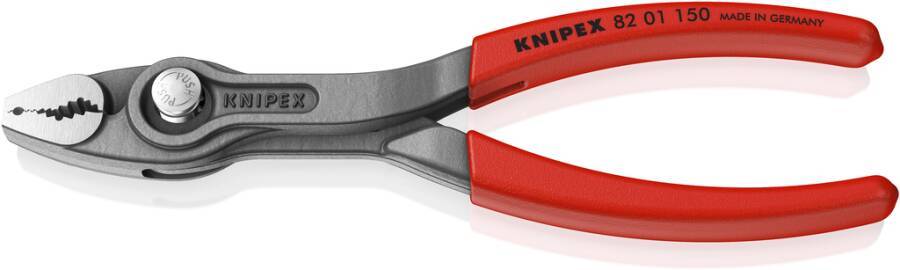 Front- und Seitengreifzange TwinGrip® 82 01 150 Ausführung für flache Werkstücke bis 6mm Länge 150 mm Arbeitsbereich 3-1