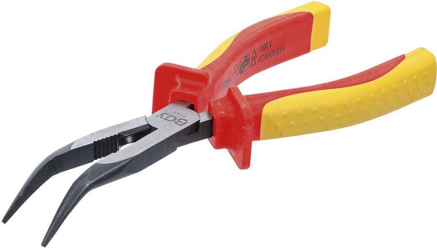 VDE-Telefonzange 7153 Länge 200 mm Schneidbereich (Stahldraht-Ø) 1,8 mm Typ VDE gebogen