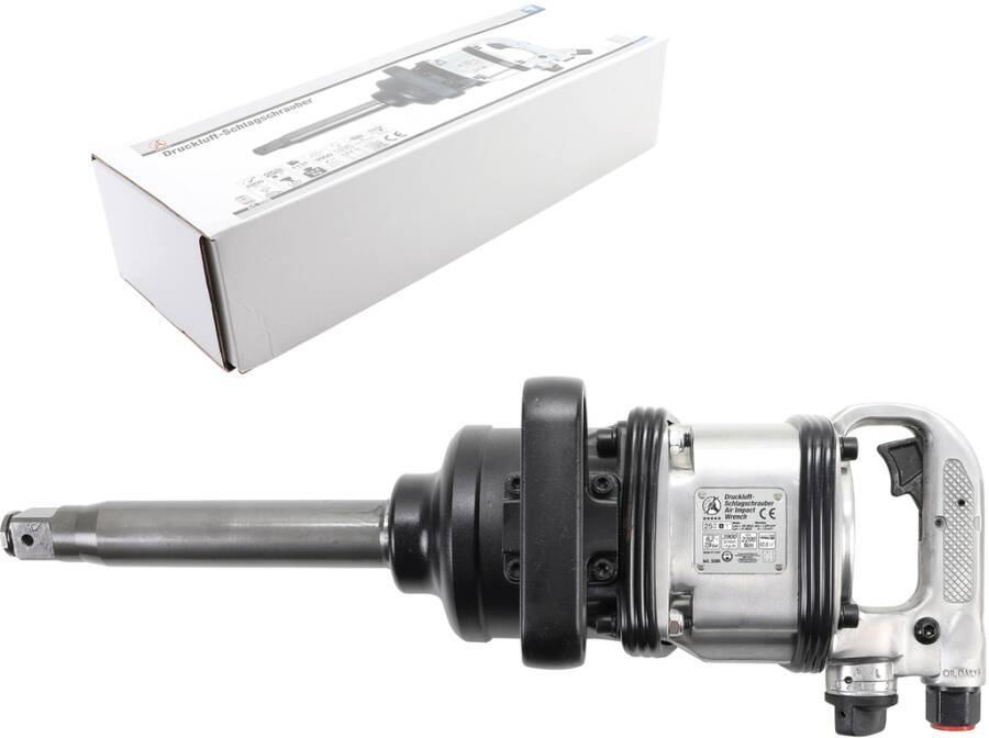 Druckluft-Schlagschrauber 1 25mm 3288 Lösemoment 2200 Nm Arbeits-/max.-Drehmoment 2200 Nm Drehzahl 3900 U/min Antriebsv