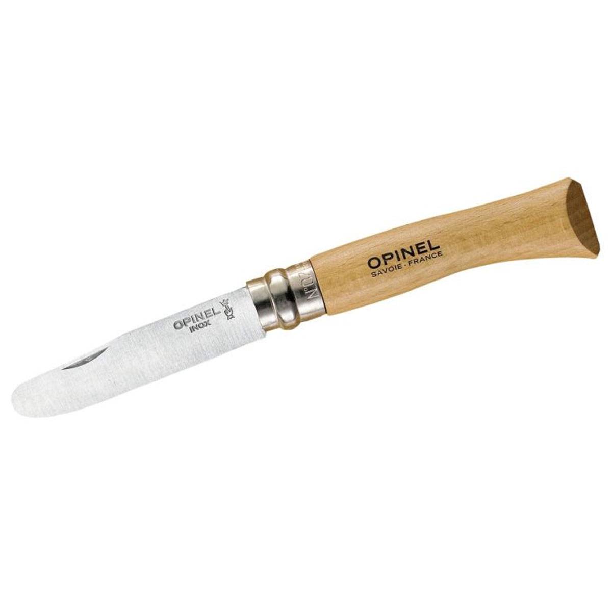 Opinel No 07 Kindermesser mit Etui - Buchenholz